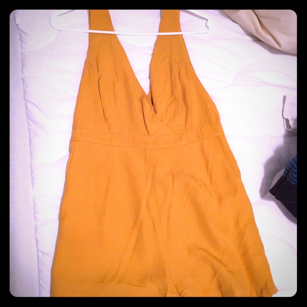 Yellow romper